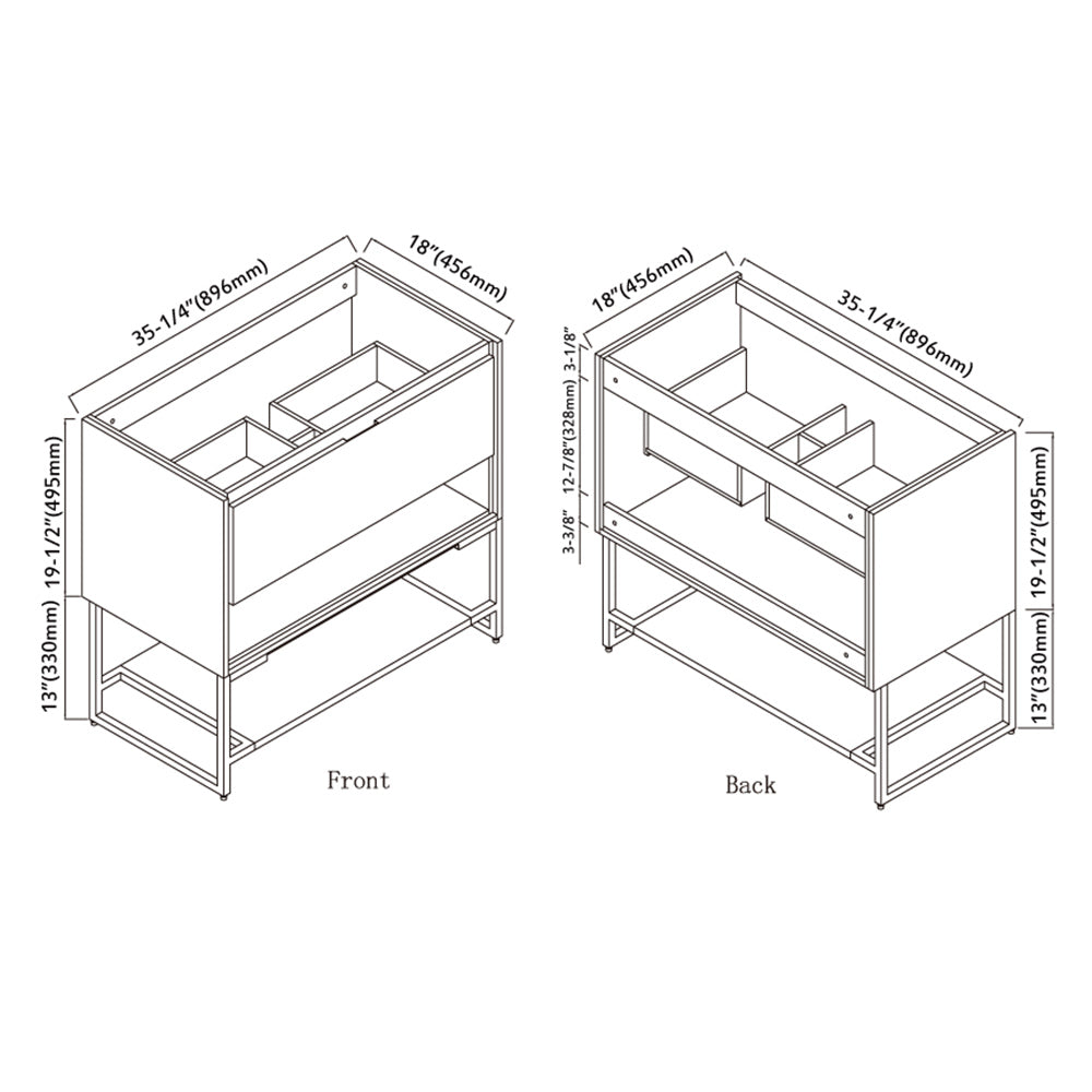 015 Series-36 Inch Vanity