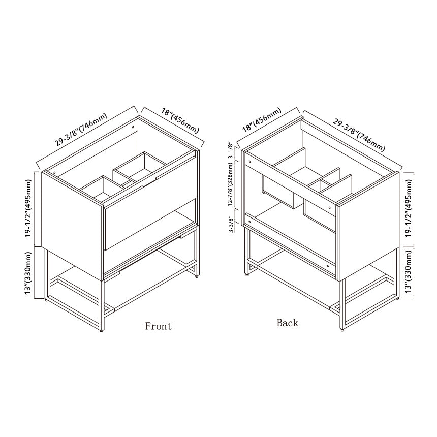 015 Series-30 Inch Vanity