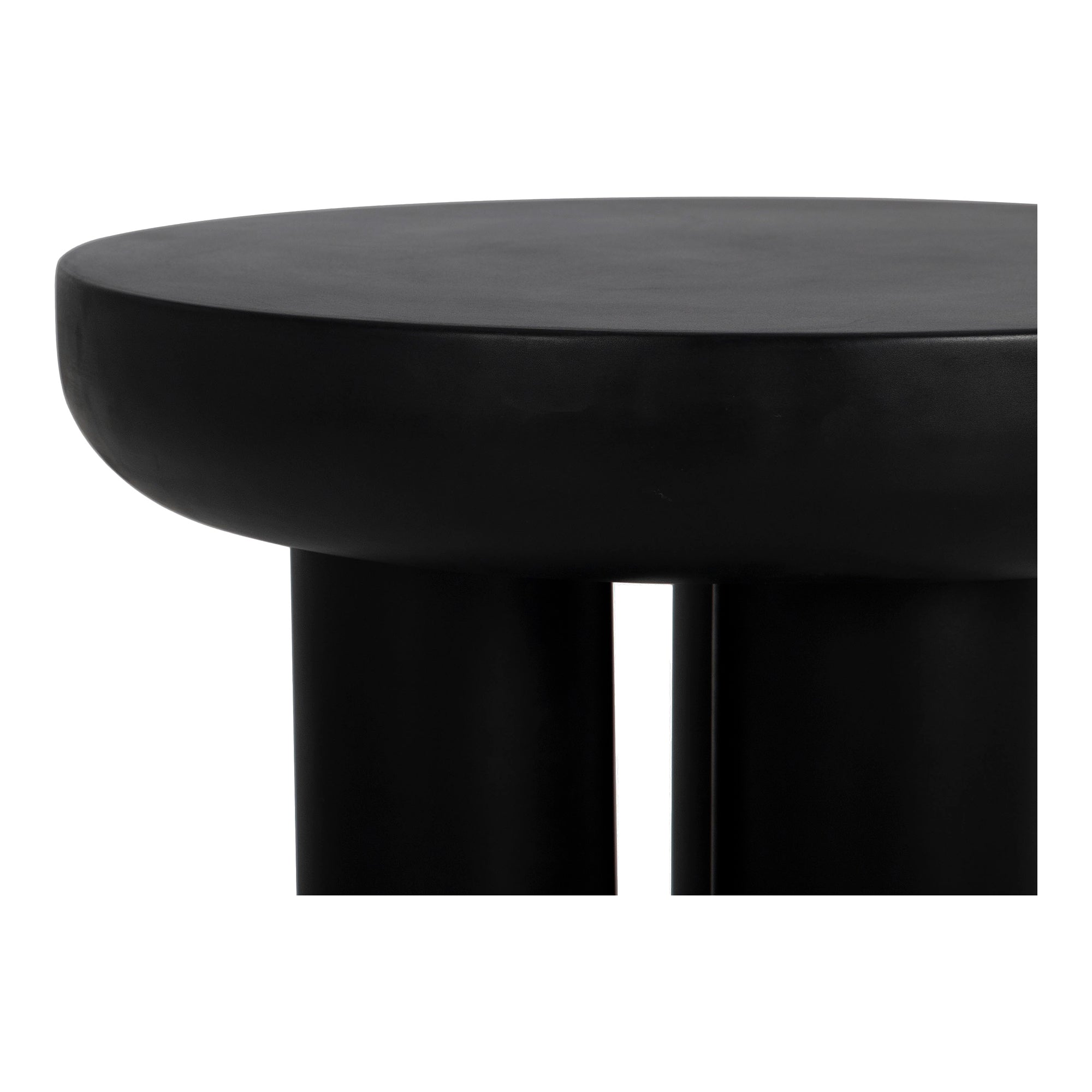 Moes Rocca Side Table Black ZT-1036-02-0