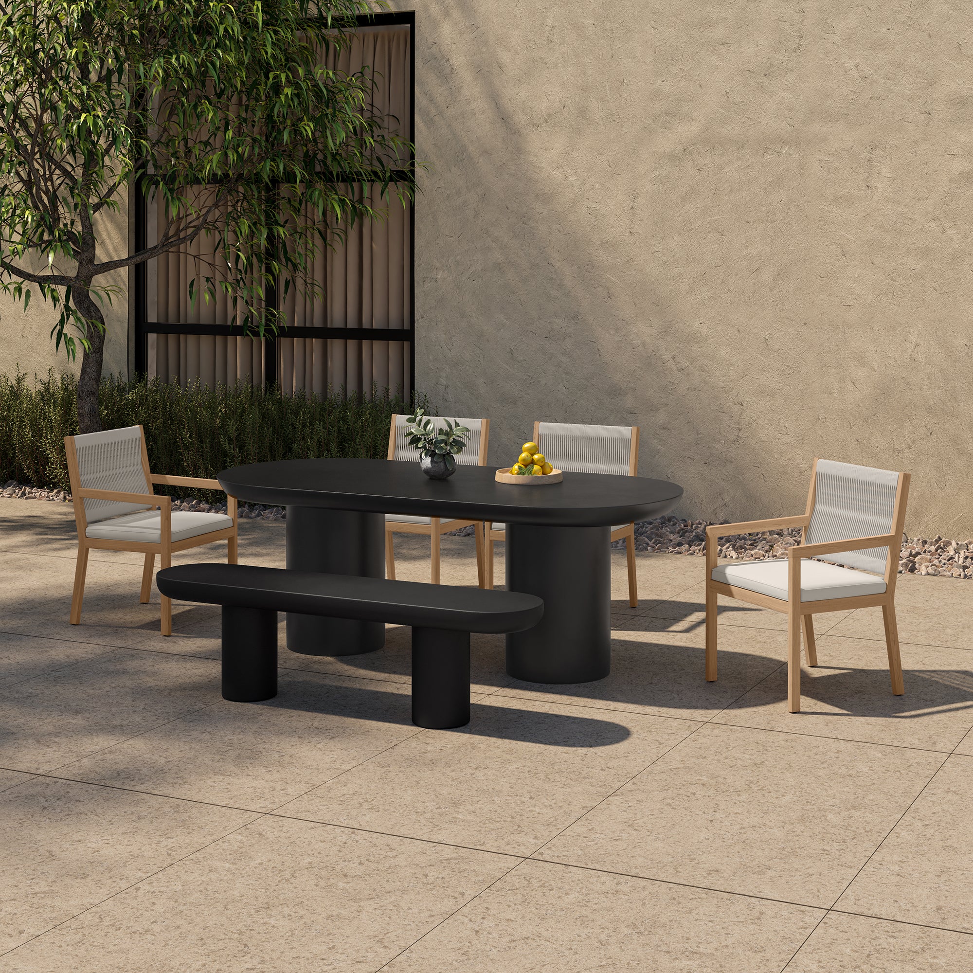 Moes Rocca Bench Black ZT-1037-02-0