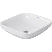 Duravit DuraStyle 15 3/4'' Rectangular Undermount Sink in White with Overflow