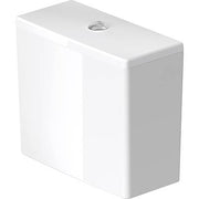 Duravit ME by Starck 1.6/0.8 GPF Dual Flush Toilet Tank in White with Top Push Button Flush