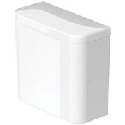 Duravit No.1 1.28 GPF Single Flush Toilet Tank in White with Left Lever Flush