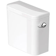 Duravit No.1 1.28 GPF Single Flush Toilet Tank in White with Right Lever Flush