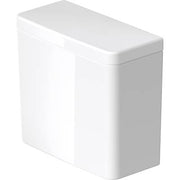 Duravit D-Neo 1.28 GPF Single Flush Toilet Tank in White with Left Lever Flush