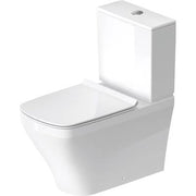 DuraStyle 1.6/0.8 GPF Dual Flush ADA Compliant Elongated Close Coupled Toilet Bowl in White