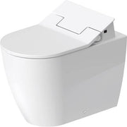 Duravit ME by Starck 1.28/0.8 GPF Dual Flush Elongated Toilet Bowl in White