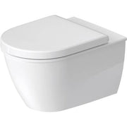Duravit Darling New 1.6/0.8 GPF Dual Flush ADA Compliant Elongated Wall Mounted Toilet in White