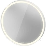 Duravit L-Cube Sensor Control LED Mirror in Aluminum, 3500K