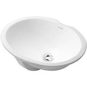 Duravit Design Classics 22 5/8'' Oval Undermount Sink in White with Overflow