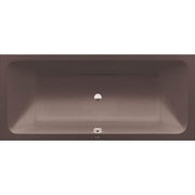 Duravit D-Code 70 7/8'' x 31 1/2'' Rectangular Drop In Bathtub in White Acrylic with Center Drain, Drain Sold Separately