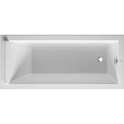 Duravit Starck 66 7/8'' x 29 1/2'' Rectangular Drop In Bathtub in White Acrylic with Reversible Drain, Drain Sold Separately