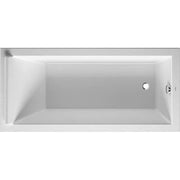 Duravit Starck 66 7/8'' x 31 1/2'' Rectangular Drop In Bathtub in White Acrylic with Reversible Drain, Drain Sold Separately