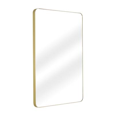 Fine Fixtures Rectangular Round Edge Classic Mirror