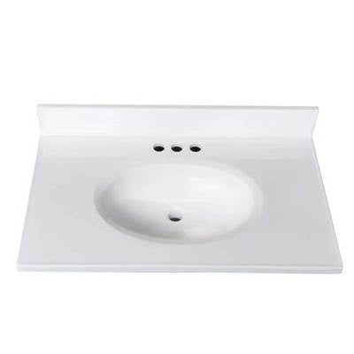 Fine Fixtures Cultured Marble Vanity Sink