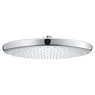 Grohe 250 Rain Shower Head, 9 7/8 - 1 Spray, 1.75 gpm 26715