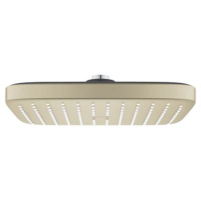 Grohe 250 Rain Showerhead, 9 7/8 - 1 Spray, 1.75 gpm 26718