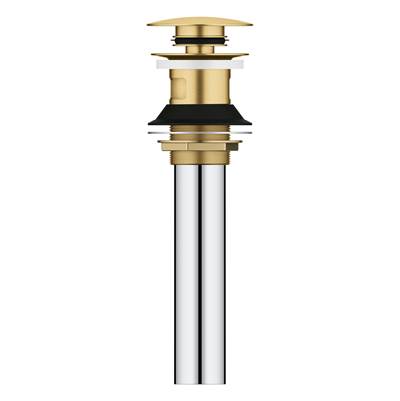 Grohe Bathroom Sink Push Drain with Overflow 48656