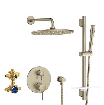 Grohe TIMELESS PRESSURE BALANCE RAIN SHOWER SET 29430