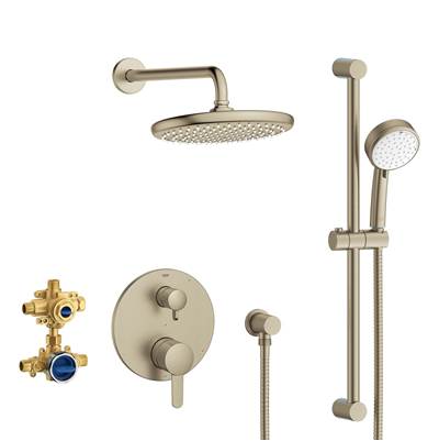 Grohe COSMOPOLITAN PRESSURE BALANCE RAIN SHOWER SET 29428