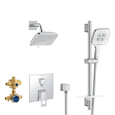 Grohe EUROCUBE PRESSURE BALANCE SHOWER SET 29433