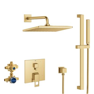Grohe EUROCUBE PRESSURE BALANCE RAIN SHOWER SET 29432
