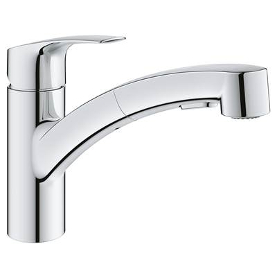 Grohe Eurosmart Single-Handle Dual Spray Pull-Out Kitchen Faucet 30306