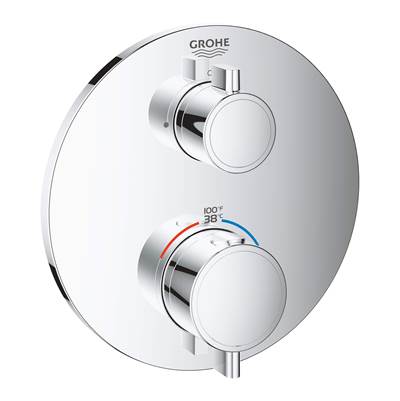 Grohe Dual Function 2-Handle Thermostatic Valve Trim 24133