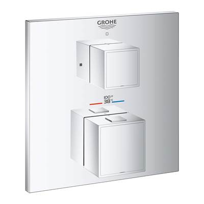 Grohe Single Function 2-Handle Thermostatic Valve Trim 24157