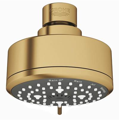 Grohe 100 Shower Head, 4 - 4 Sprays, 1.75 gpm 26043