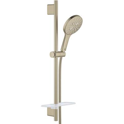 Grohe 24 Shower Slide Bar Kit - 3 Sprays, 1.75 gpm 26547