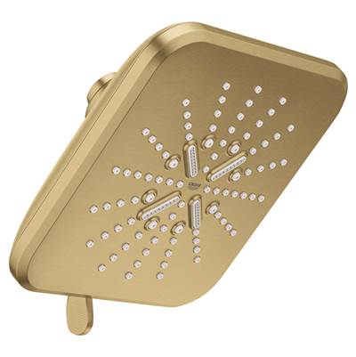 Grohe Shower Head, 6-1/2 - 3 Sprays, 1.75gpm 26797