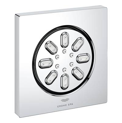 Grohe Body Spray Square - 2 Sprays, 0.9 GPM 26845
