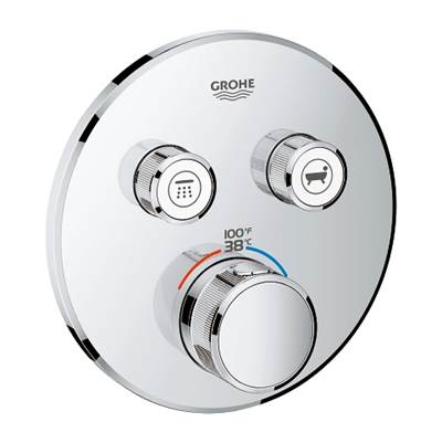 Grohe Dual Function Thermostatic Valve Trim 29137