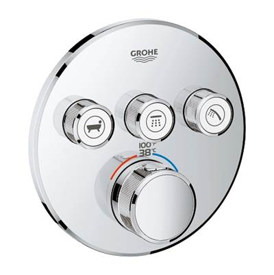 Grohe Triple Function Thermostatic Valve Trim 29138