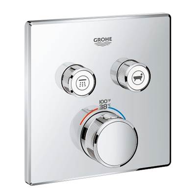 Grohe Dual Function Thermostatic Valve Trim 29141