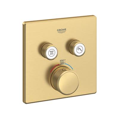 Grohe Dual Function Thermostatic Valve Trim 29141