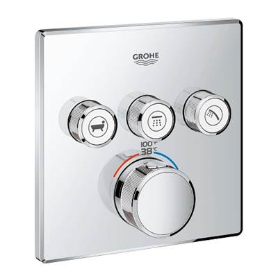 Grohe Triple Function Thermostatic Valve Trim 29142