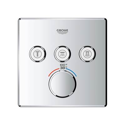 Grohe Triple Function Thermostatic Valve Trim 29142