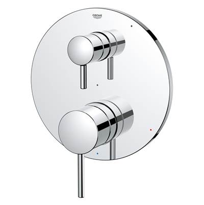 Grohe TIMELESS PRESSURE BALANCE VALVE TRIM WITH 2-WAY DIVERTER WITH CARTRIDGE 29423