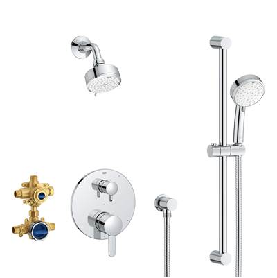 Grohe COSMOPOLITAN PRESSURE BALANCE SHOWER SET 29429