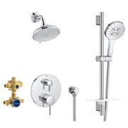 Grohe Timeless 29431 2‑Handle Pressure Balance Shower Bundle
