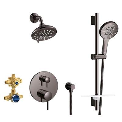 Grohe Timeless 29431 2‑Handle Pressure Balance Shower Bundle