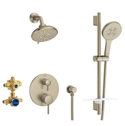Grohe Timeless 29431 2‑Handle Pressure Balance Shower Bundle
