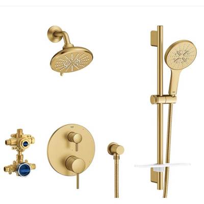 Grohe Timeless 29431 2‑Handle Pressure Balance Shower Bundle