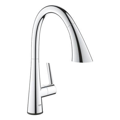 Grohe Single-Handle Pull Down Kitchen Faucet Triple Spray 1.75 GPM with Touch Technology 30205