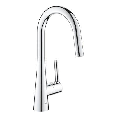 Grohe Single-Handle Pull Down Kitchen Faucet Dual Spray 1.75 GPM 32226