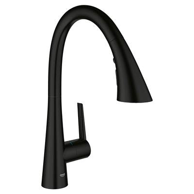 Grohe Single-Handle Pull Down Kitchen Faucet Triple Spray 1.75 GPM 32298