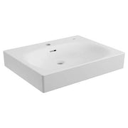 Grohe Wall Mount 24 Bathroom Sink, 1-hole 39656