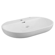 Grohe Wall Mount 27 Bathroom Sink, 1-hole 39669